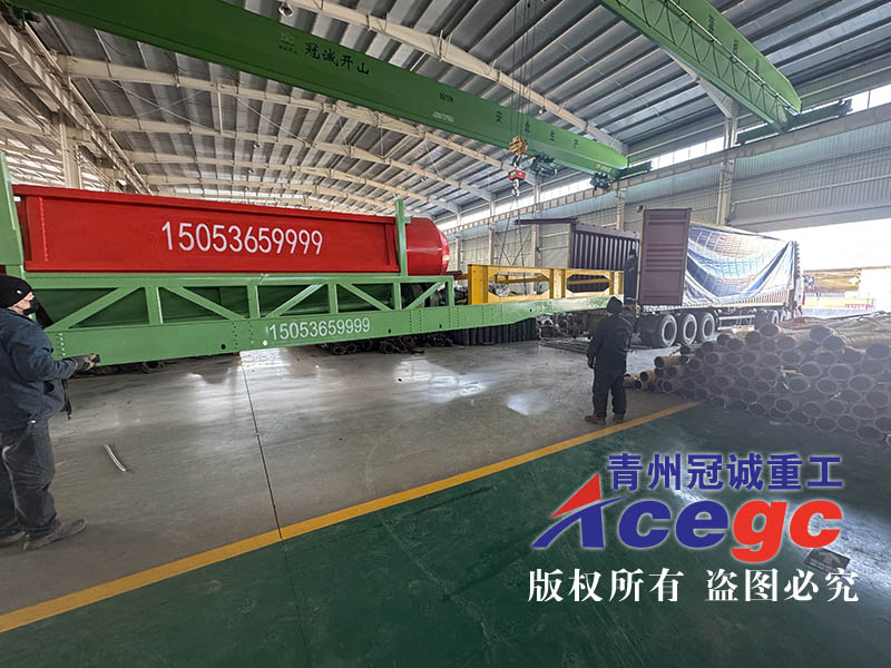 移动淘金设备出口巴拉圭发货